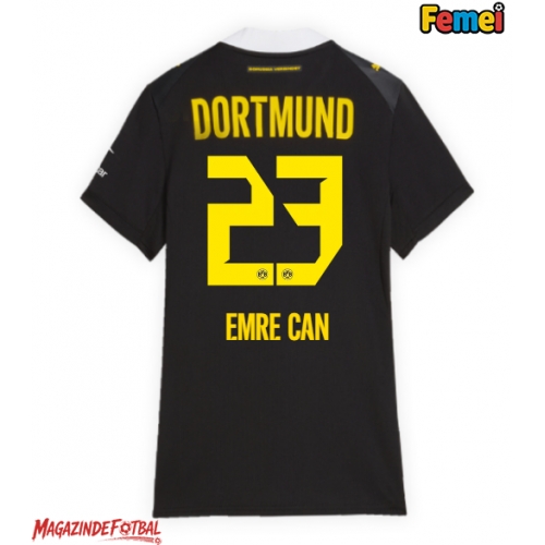 Borussia Dortmund Emre Can #23 Tricou Fotbal Replică 2026-27 Femei Deplasare Borussia Dortmund Emre Can #23 Tricou Fotbal Replică 2026-27 Femei Deplasare
